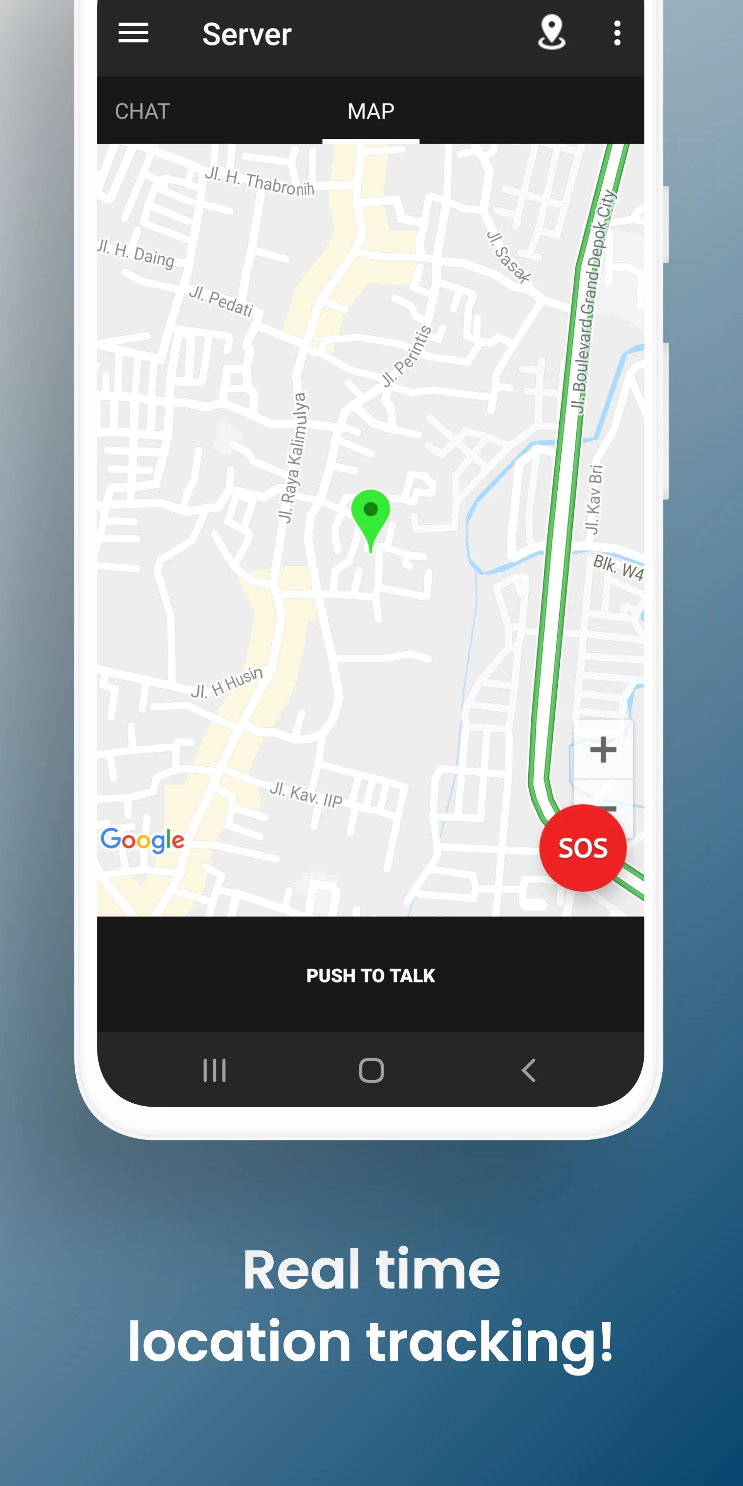 EVO PTT: Walkie Talkie & GPS screenshot
